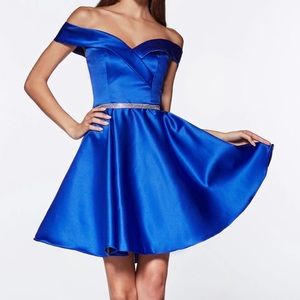 Royal blue Short dress